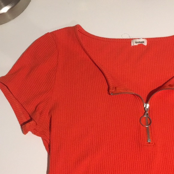 Quarter Zip T-Shirt - Picture 2 of 3